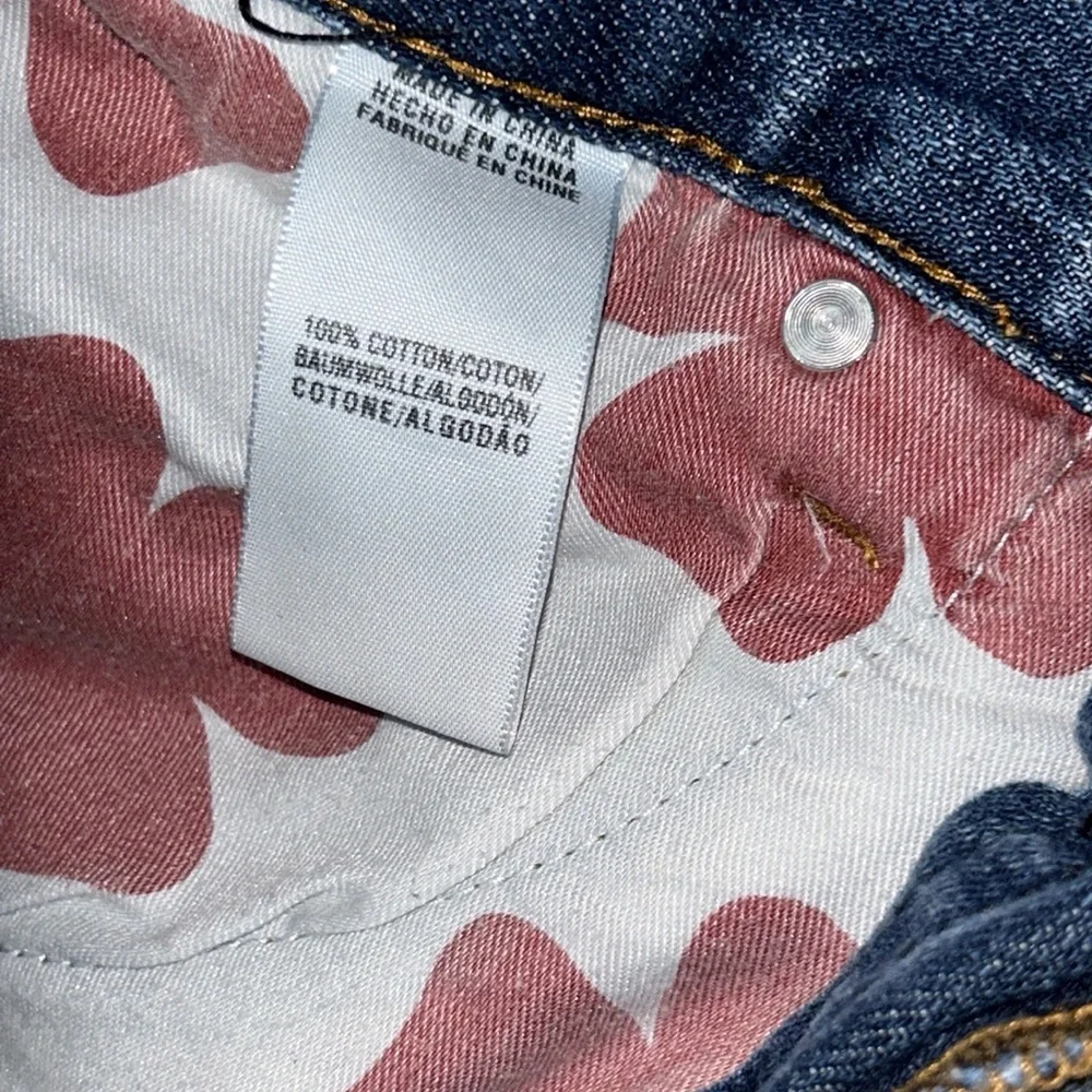 Lucky Brand Retro Style Medium Wash Blue Jeans, Size 34